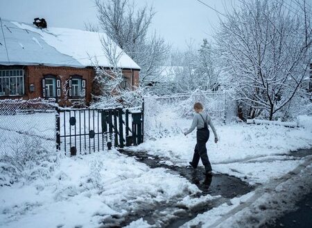 Le froid en Ukraine